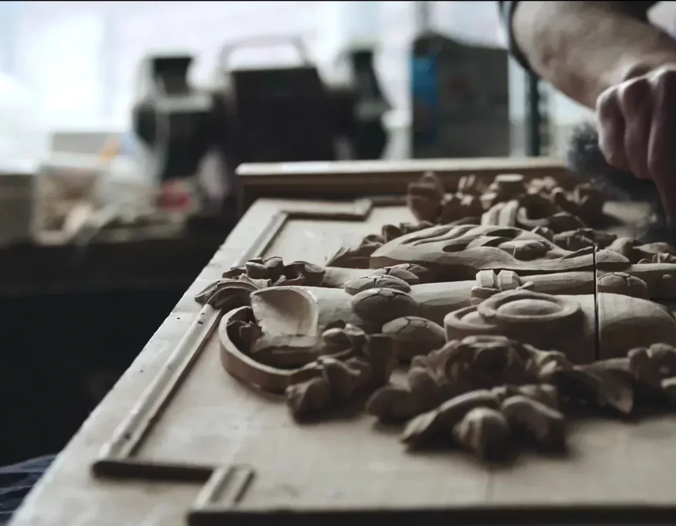 Restauration d'une boiserie Rémy Motte Restauration d'une boiserie Rémy Motte