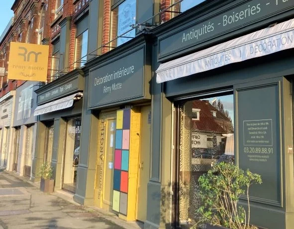 Showroom Rémy Motte 202 rue jean jaures Villeneuve d'ascq près de Lille Showroom de 500m2 Rémy Motte au 202 rue jean jaures Villeneuve d'ascq près de Lille